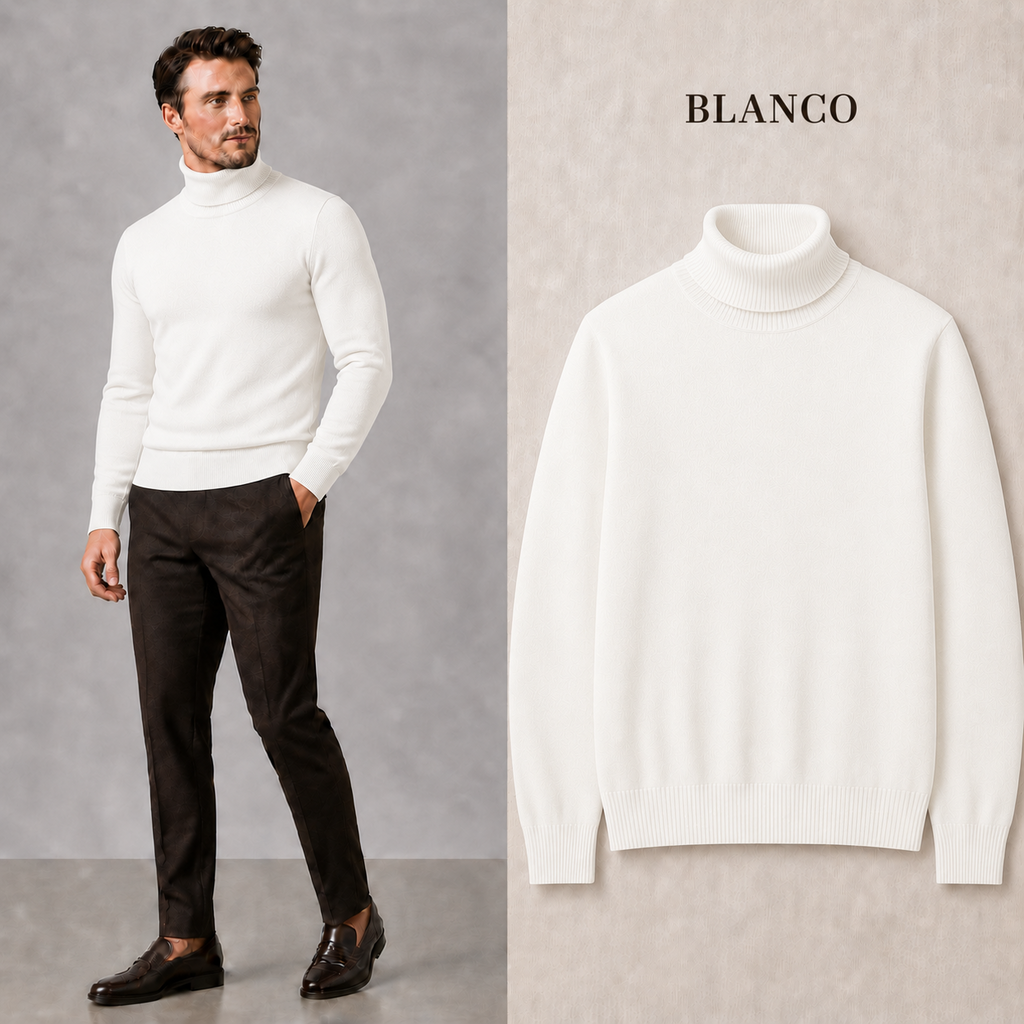 Suéter Cuello Alto 2x1 — Belmont Old Money