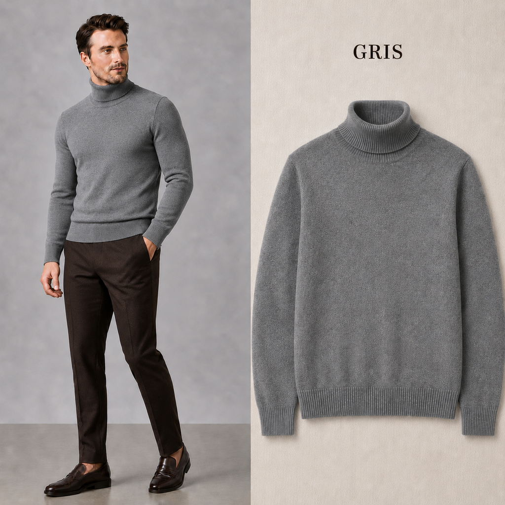 Suéter Cuello Alto 2x1 — Belmont Old Money