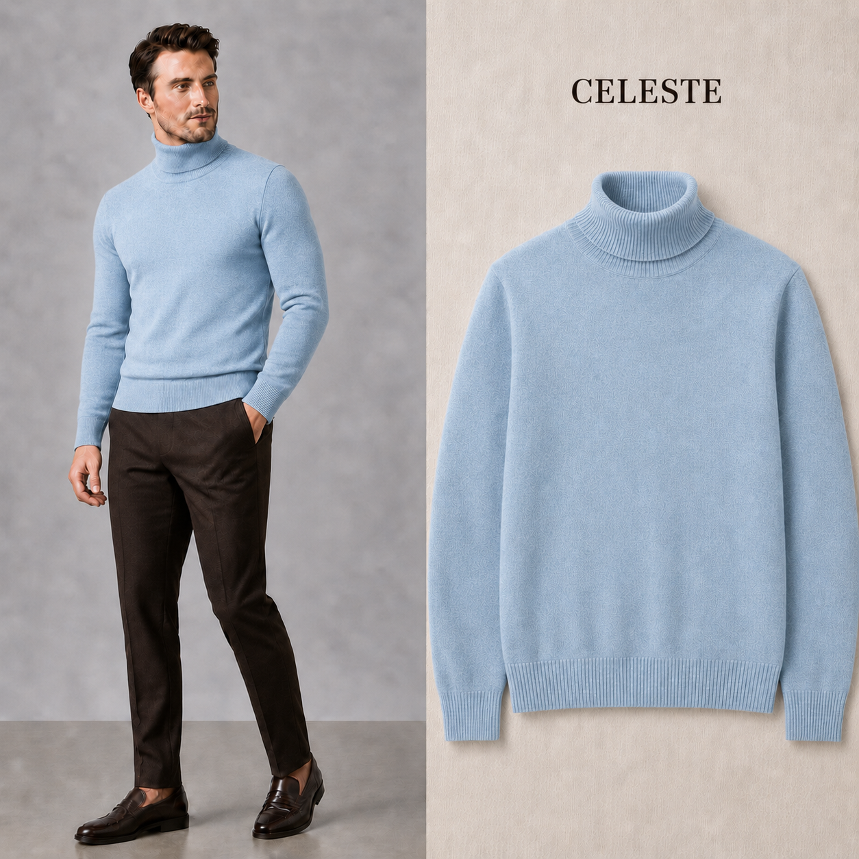 Suéter Cuello Alto 2x1 — Belmont Old Money
