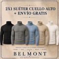 Suéter Cuello Alto 2x1 — Belmont Old Money