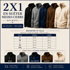 2x1 Suéter Medio Cierre | Belmont Old Money