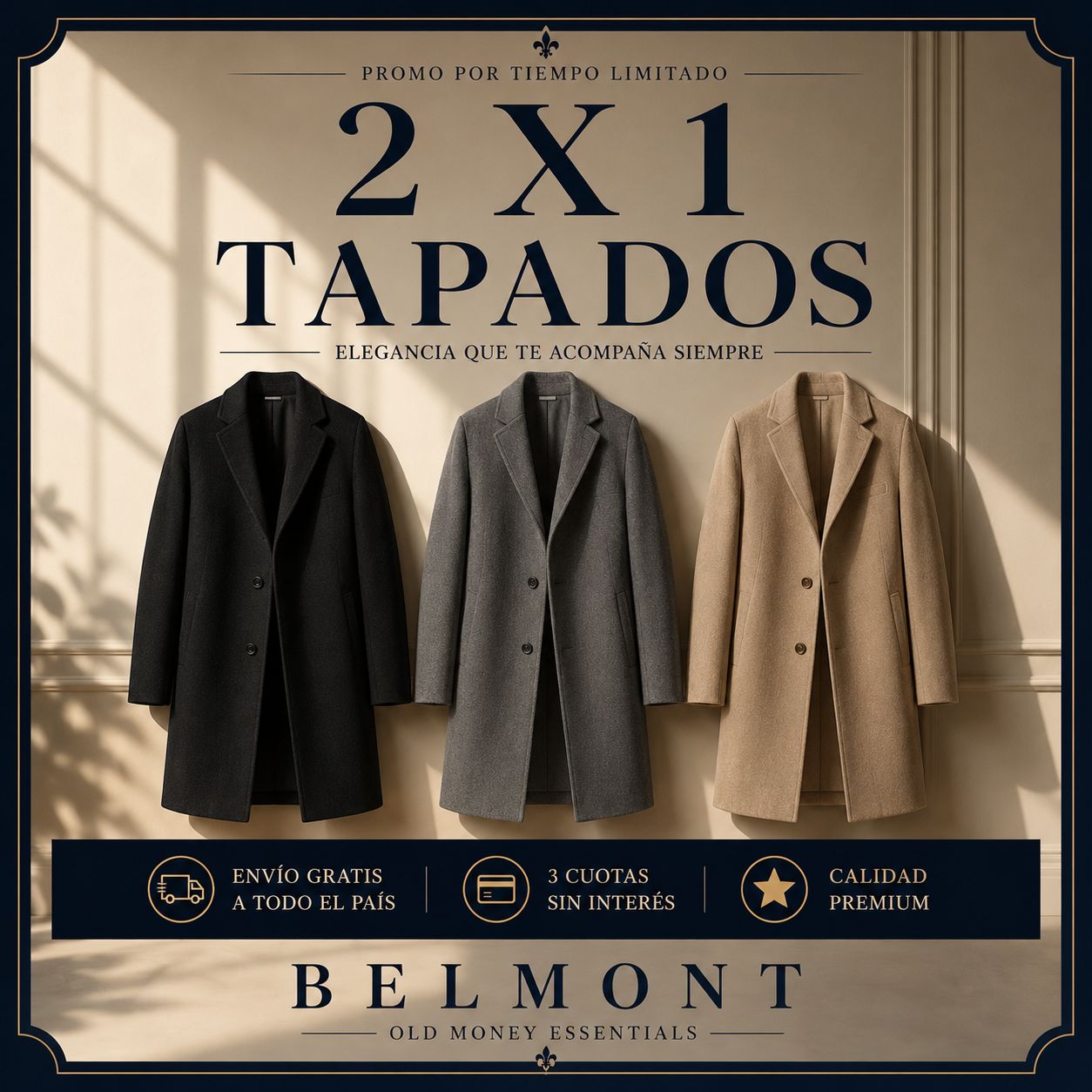 2x1 en tapados